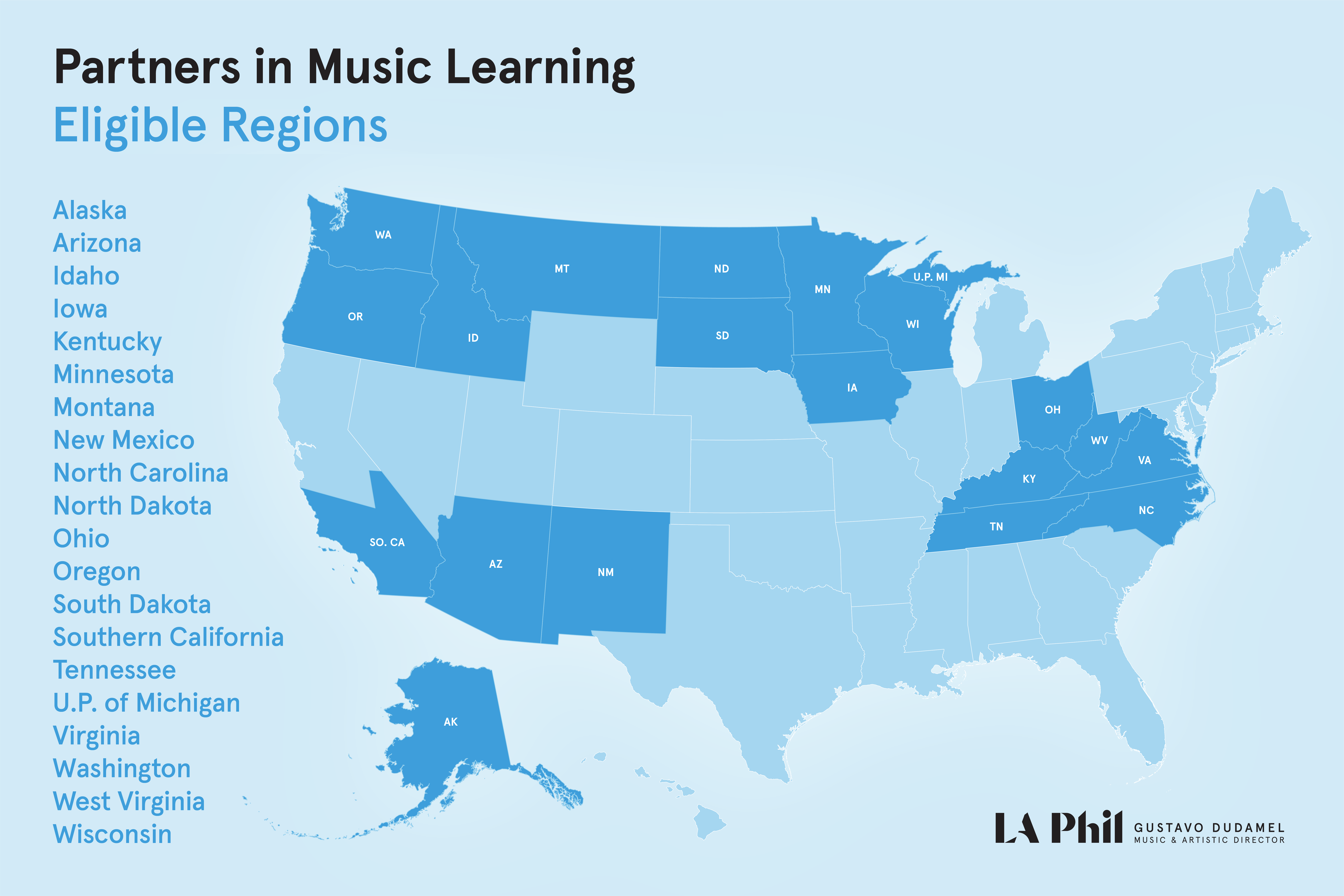 Eligible Regions Map