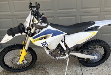 2015 HUSQVARNA FE 350S motorcycle for rent near Folsom, CA