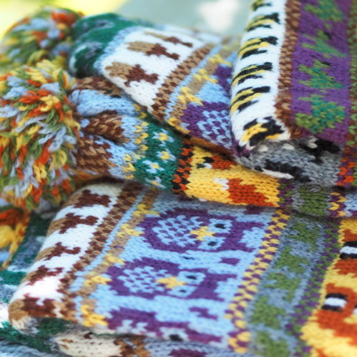 Woodland Critters Scarf
