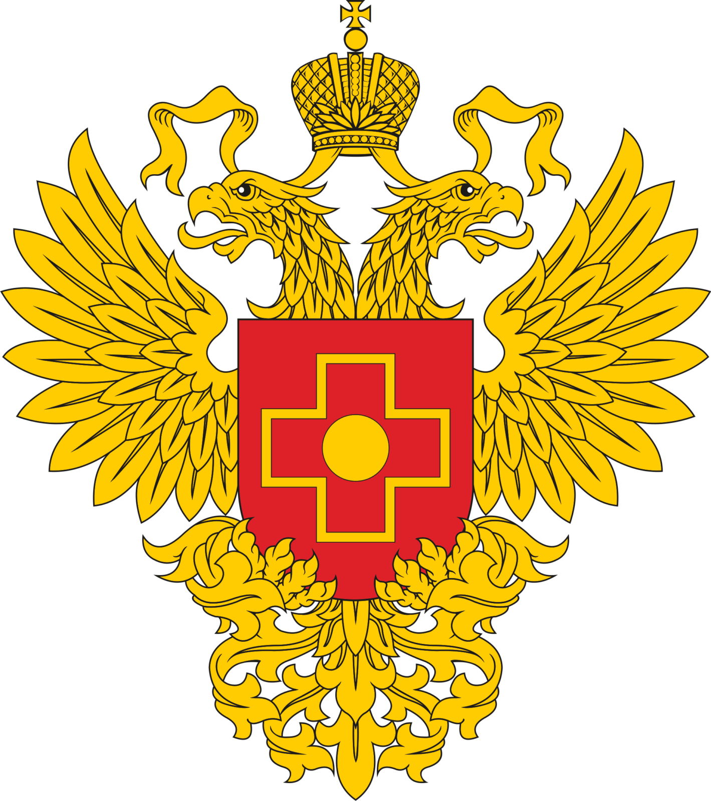 Векторная эмблема Федерального медико-биологического агентства (ФМБА)