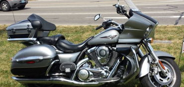 2010 KAWASAKI VN1700 VULCAN 1700 VOYAGER motorcycle for rent near Carolina Beach, NC
