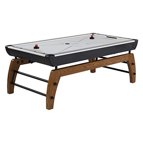 Hall of Games Edgewood 84" Air Powered Hockey Table, White/Black vs MD