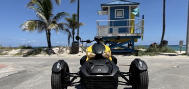 2025 CAN-AM RYKER 600 ACE motorcycle for rent near Hollywood, FL