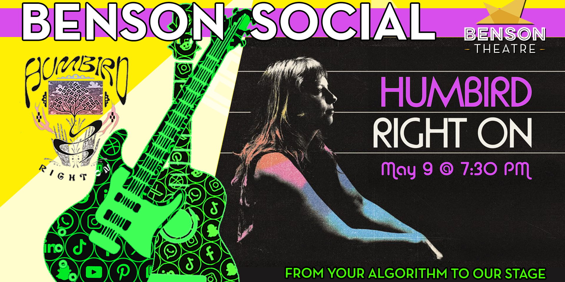 Benson Social Presents: Humbird promotional image