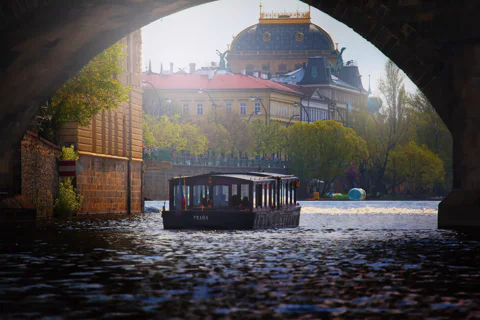 Canal Cruise Around Charles Bridge with Museum Entry Included
