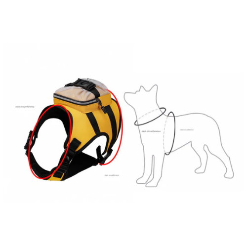 Ultimate Dog Harness Vest with Backpack - Padded, Reflective & Adjustable for Medium Sized Dogs - Image 3