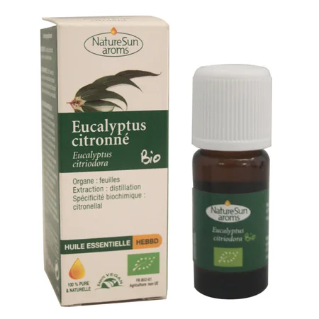 Huile Essentielle D'Eucalyptus Citronné Bio