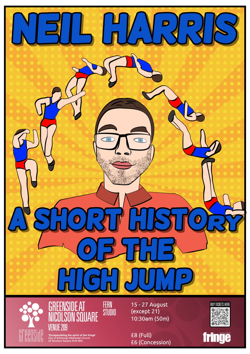 The poster for Neil Harris: A Short History of the High Jump