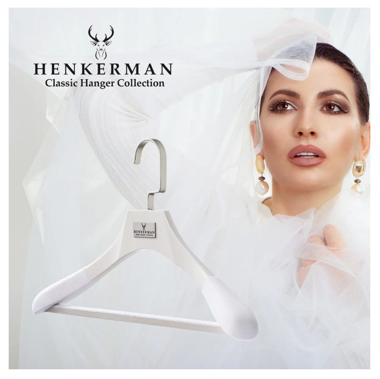 Washed White Collection Hangers - Image 4