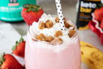 Keto Strawberry Banana Smoothie