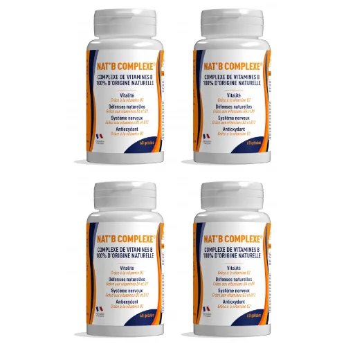 NAT´B - Vitamin-b-komplex - 4er Pack