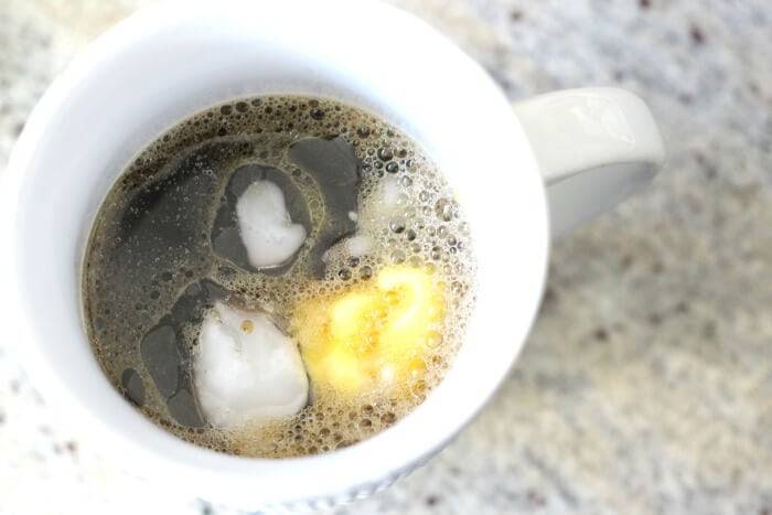 Keto bulletproof coffee