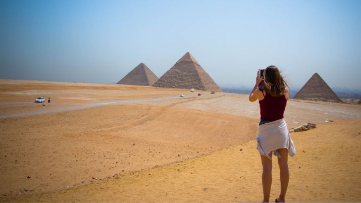 Visitors should be in reasonably good health and prepared for some physical activity when visiting the Great Pyramid of Giza