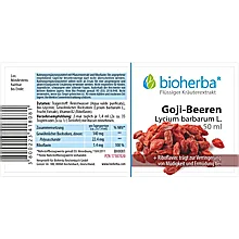 Goji - Beeren, Lycium barbarum L., Tropfen, Tinktur 50 ml