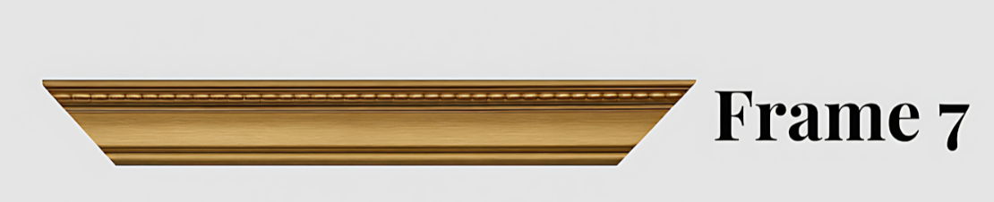 Classic gold frame option