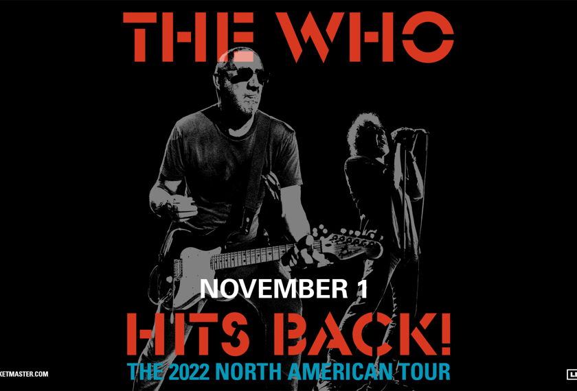 The Who Hits Back! 2022 Tour artwork
