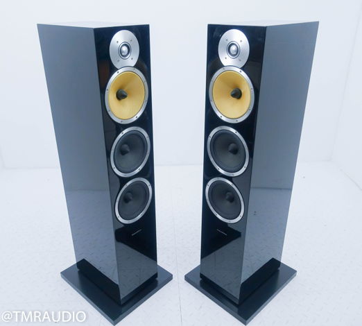 B&W CM9 Floorstanding Speakers Black Pair (No grills) (...