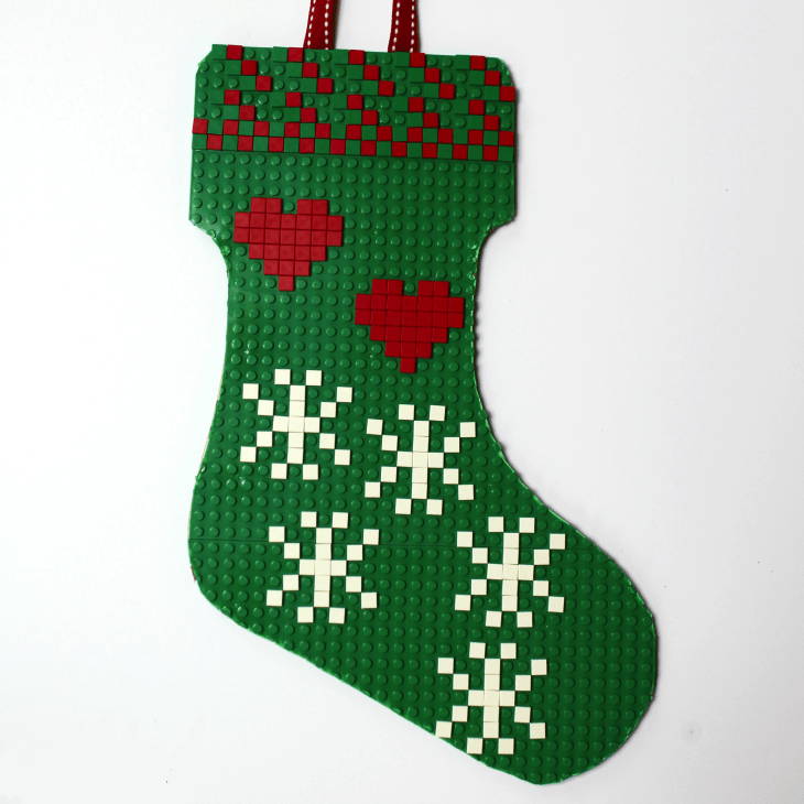 LEGO Christmas Socks Ornament 
