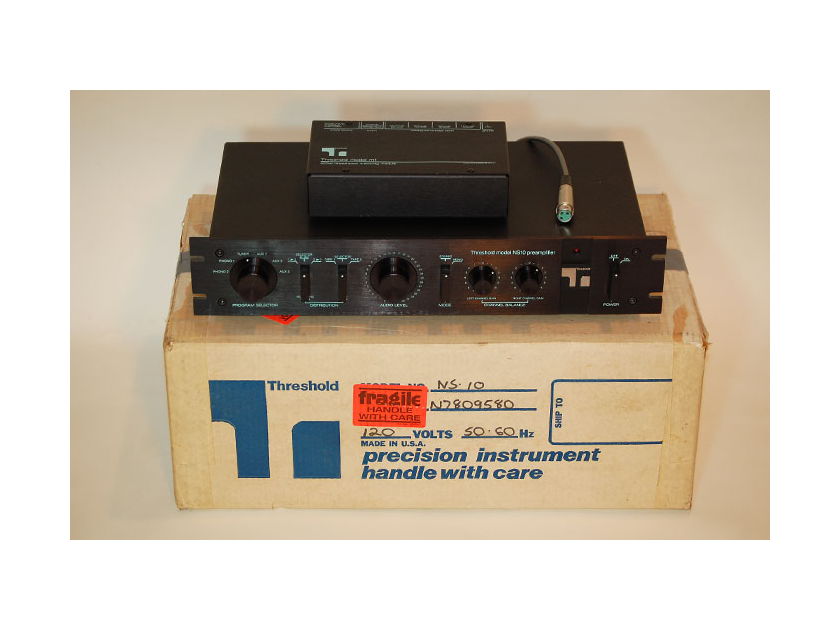 Threshold NS-10 w/ M1 Phono/ box & packing, upgraded