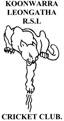 Koonwarra/R.S.L Cricket Club logo