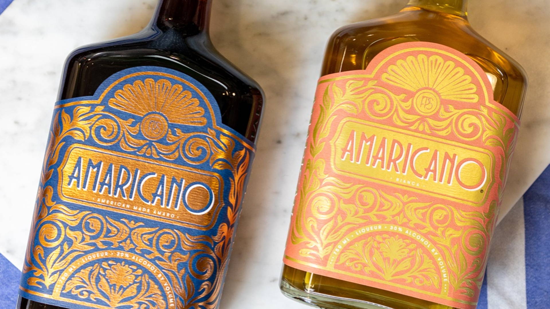 Featured image for Fast Penny Spirits' Staggering Italian-Inspired Label Design