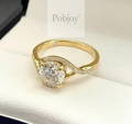 Bespoke diamond engagement ring - Pobjoy Diamonds