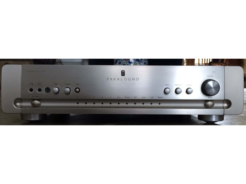 Parasound Halo P5 2.1 Channel Stereo Preamplifier