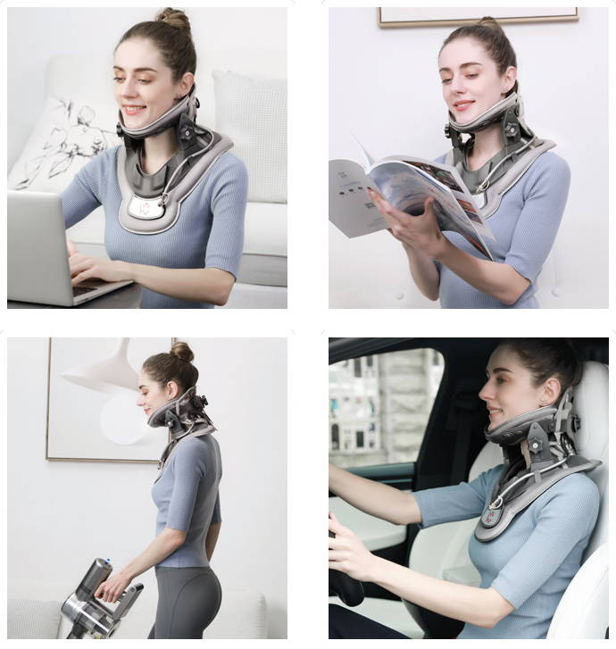 Neck traction  device , Cervical tractor , cervical traction device , saunders cervical traction device , neck pain relief , neck pain treatment , neck brace , neck hammock , neckk traction brace , effective neck pain relief , fast neck pain relief 