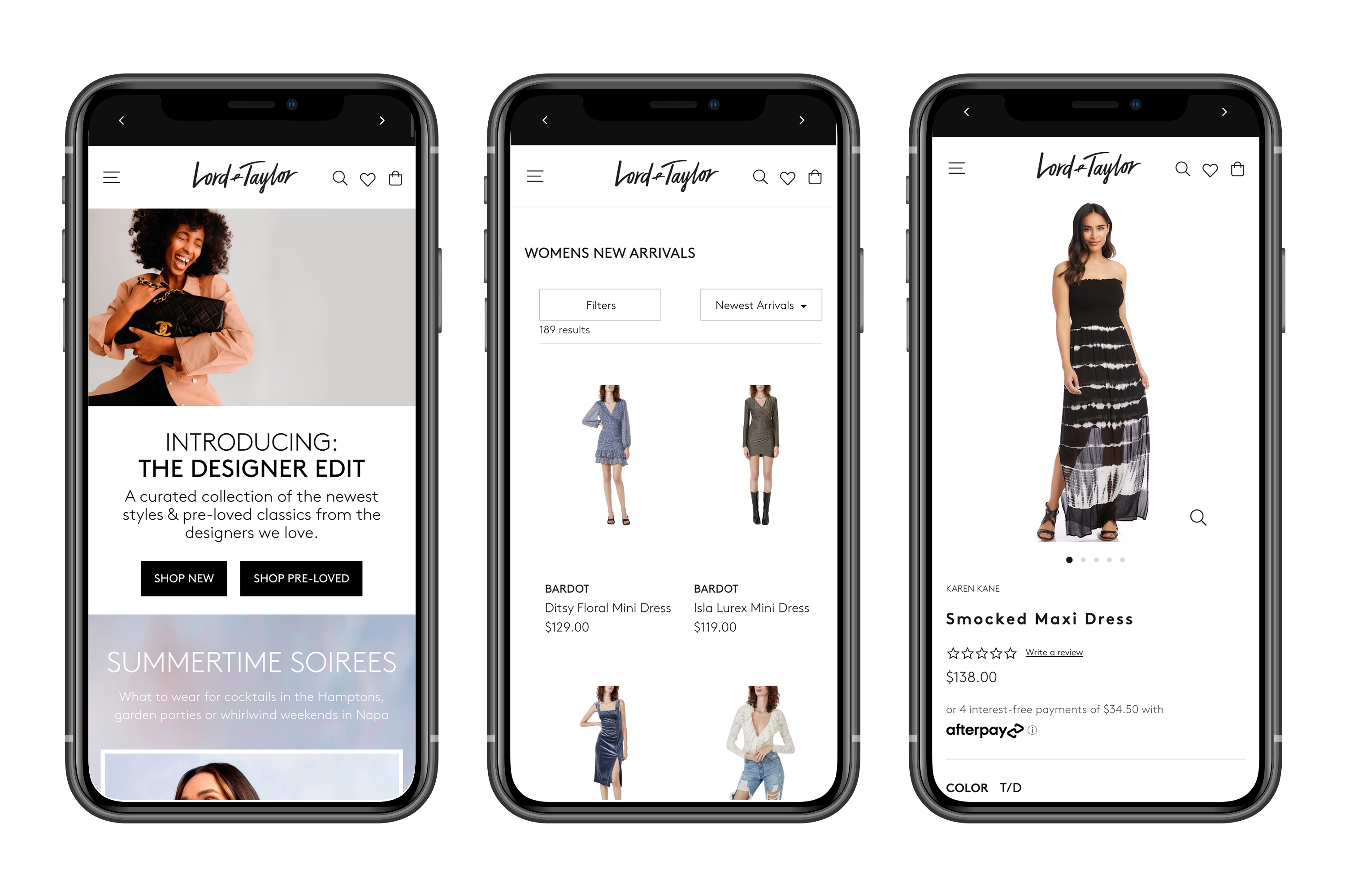 European Wax Center website on mobile devices