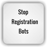 Stop Registration Bots - плагин запрета регистрации ботам