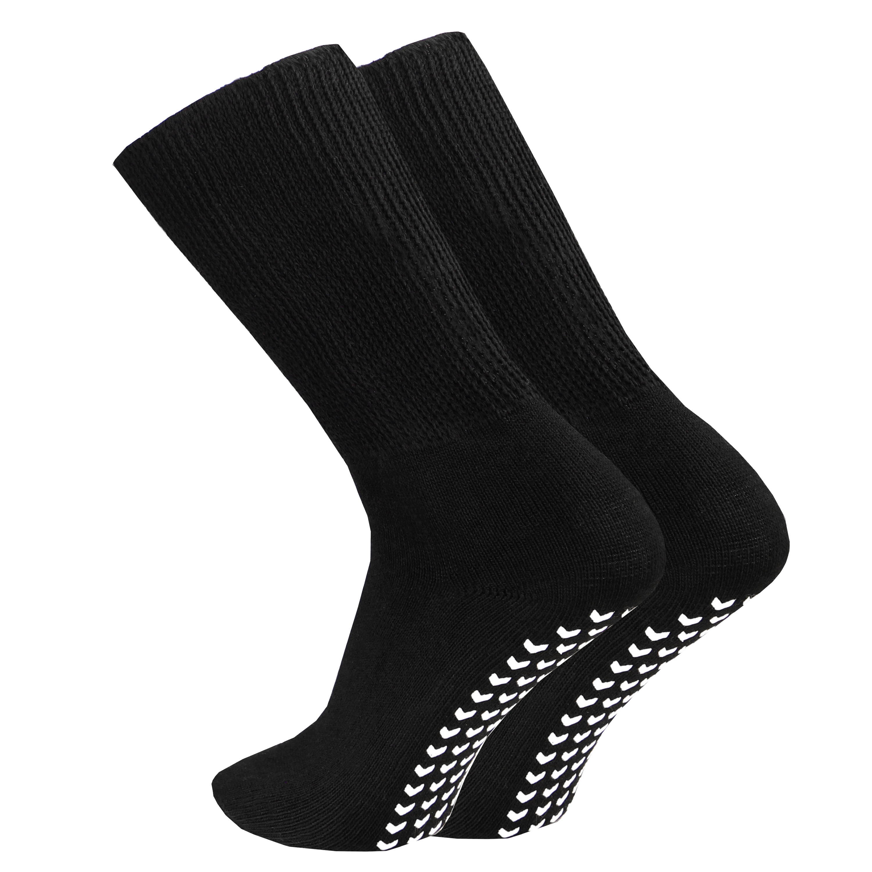 Loose Fit Crew Length Diabetic Socks