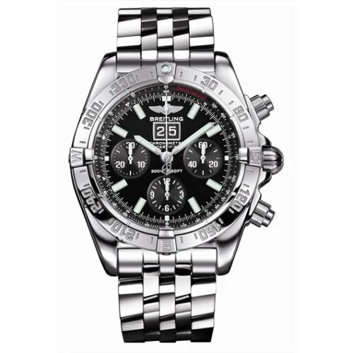 Chronomat Blackbird Big Date Brushed / Black