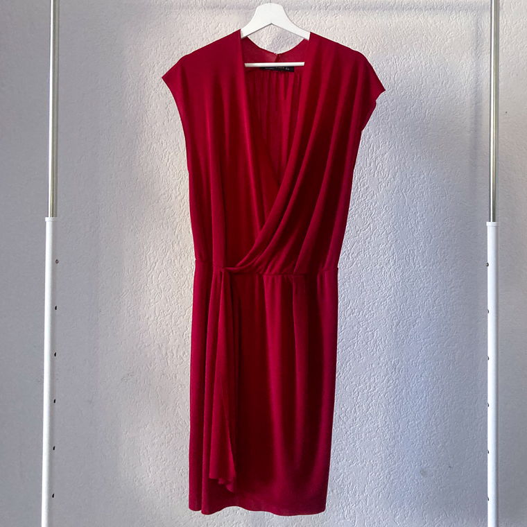 Rotes elegantes ZARA Kleid