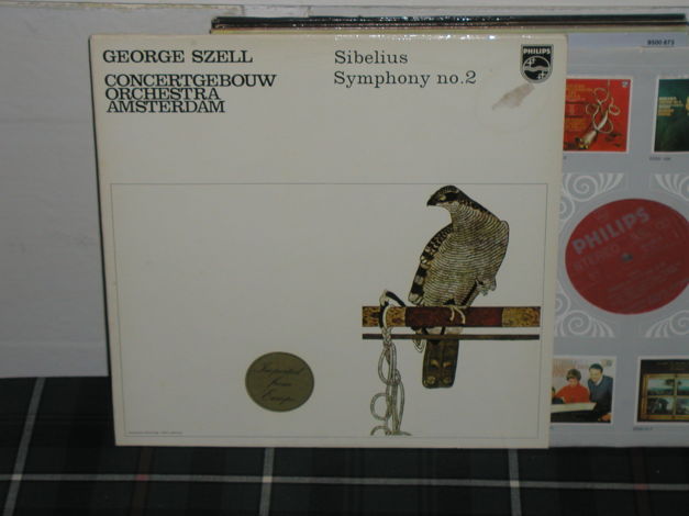 Szell/Coa - Sibelius No.2 Philips import LP 6570