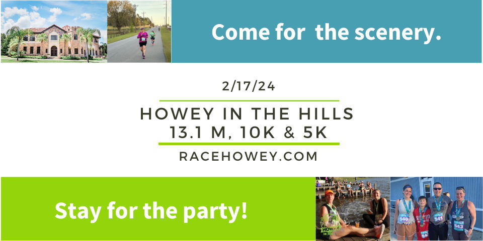 AdventHealth Howey in the Hills 5k,10k & 13.1 Run/Walk presented by LiveTrends Design Group promotional image