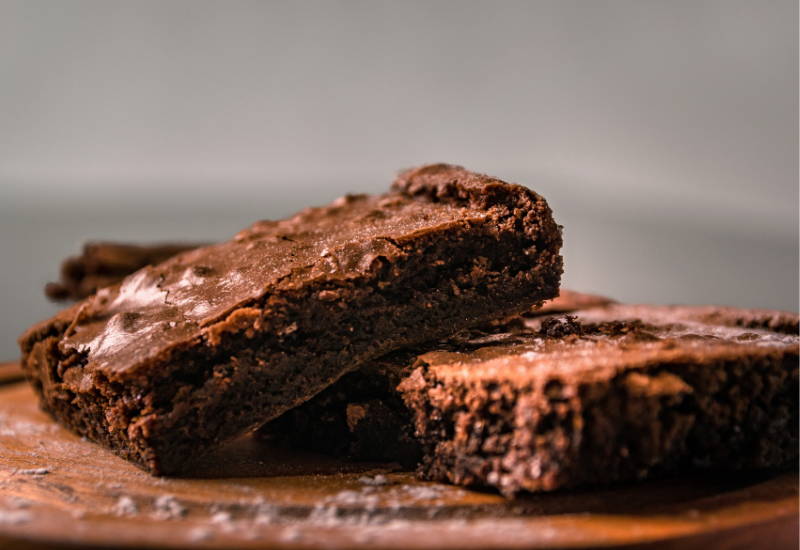 ブラウニー 生焼け