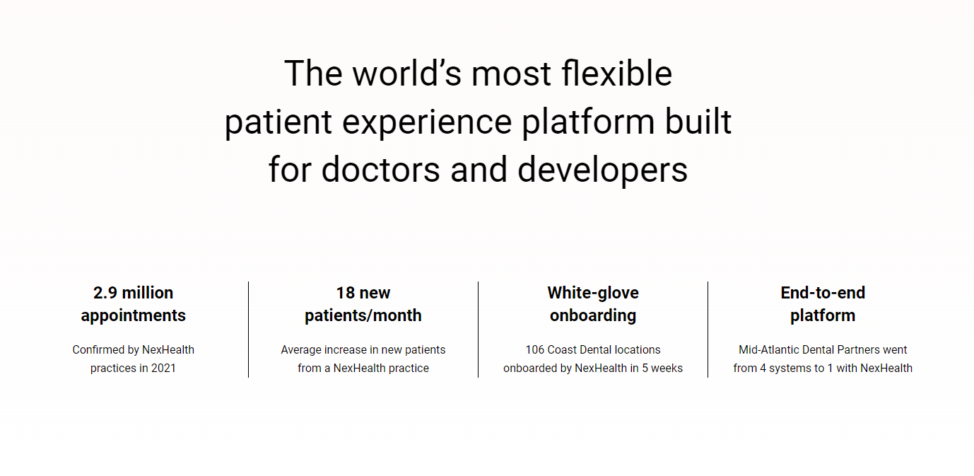 NexHealth product / service