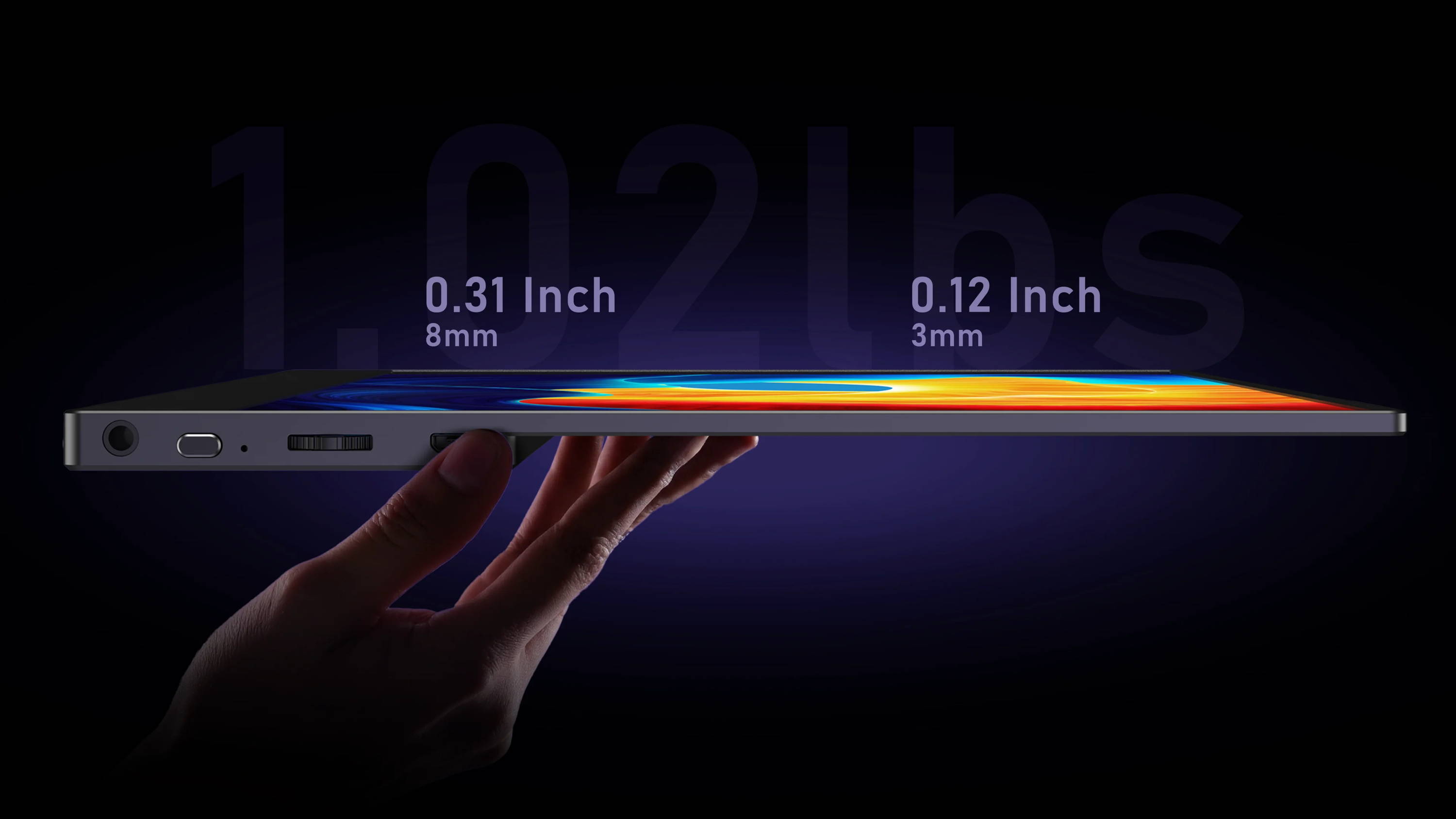 UColor O Lite - 13,3 Zoll MacBook Mini Monitor mit 4K OLED-Display