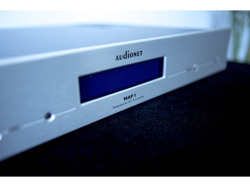 AUDIONET MAP-1 multichannel preamp new in box. Ideal for home theaters