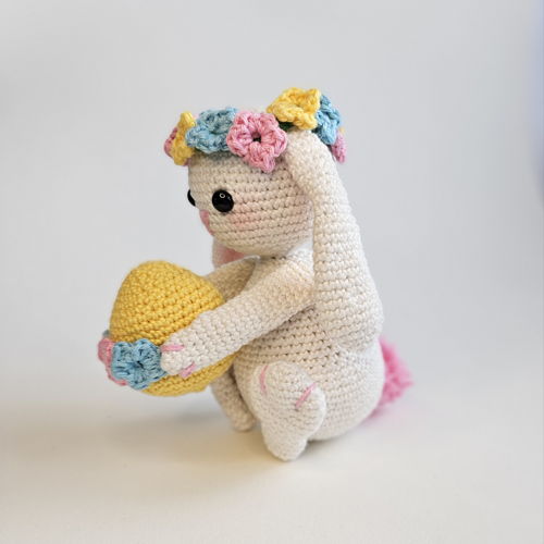 Paaskonijntje Pam amigurumi