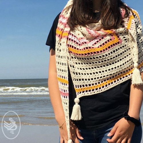 Gratis Haakpatroon voor de 'Meant to be Shawl'