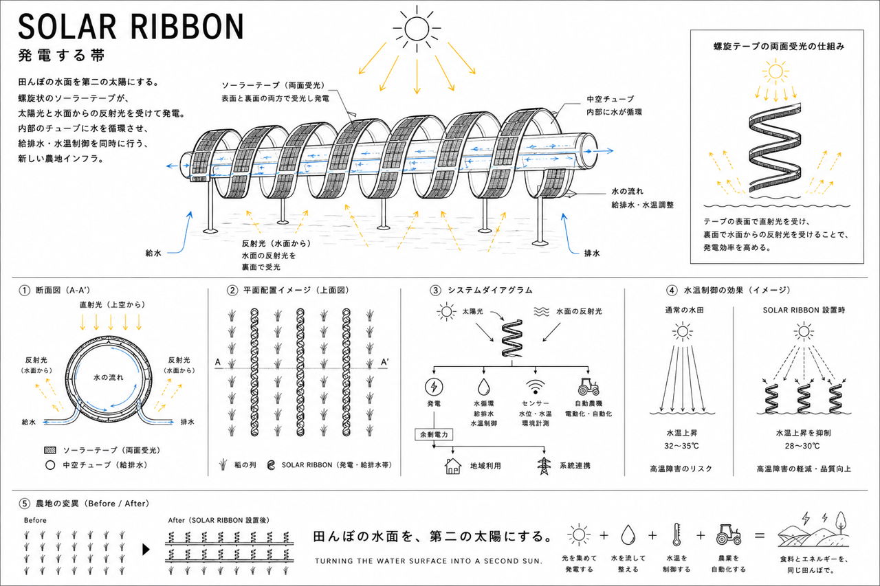SOLAR RIBBON 2.0 | アキラ荻窪 | AWRD