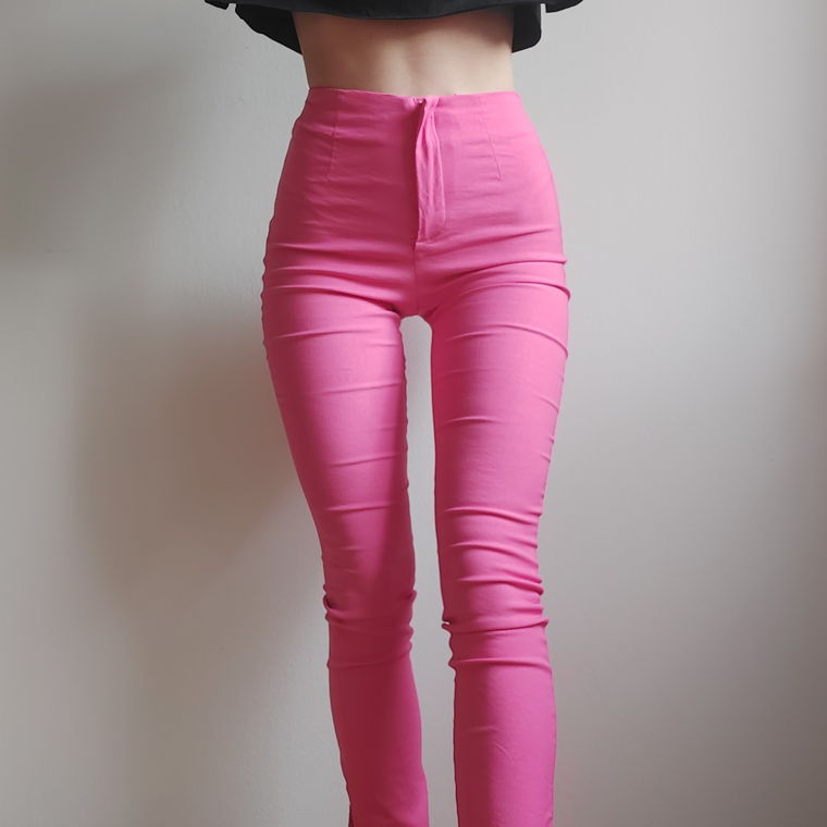 Pink skinny pants