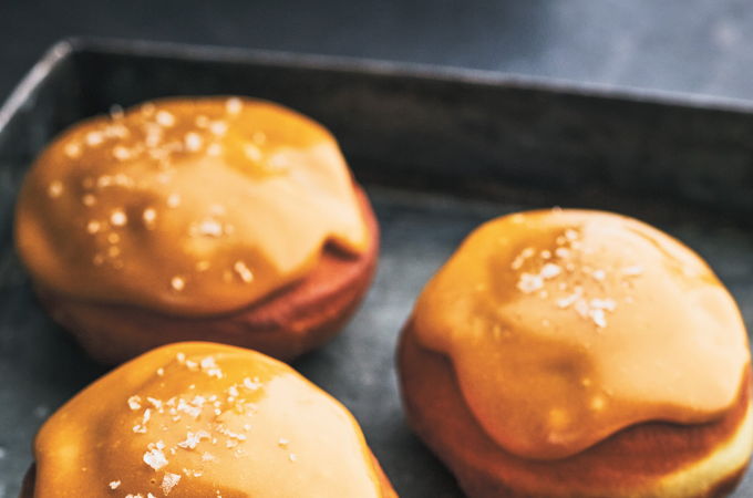 Caramel Doughnuts