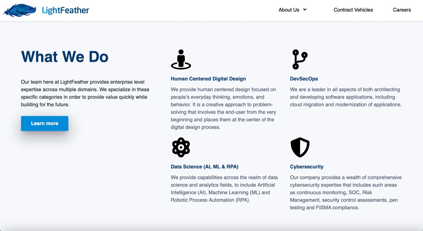 LightFeather product / service