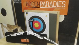 bg bogenparadies mietausrüstung weißer bogen