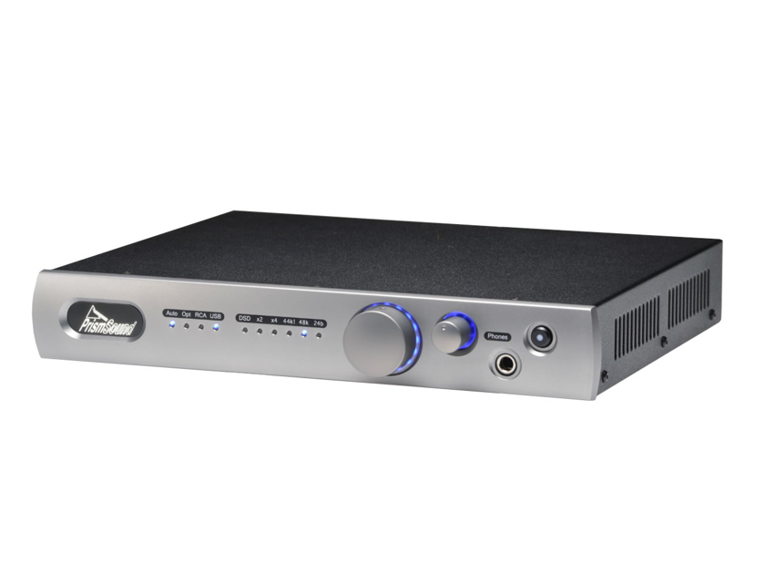 Prism Sound Callia USB DAC + Pre-amp + Headphone Amp (unused open box)