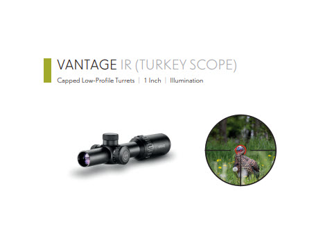 Vantage IR Riflescope 1-4x20 - Turkey Dot IR
