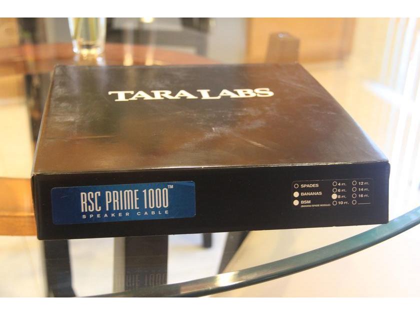 Tara Labs RSC Prime 1000 8FT and 10FT Speaker Cables