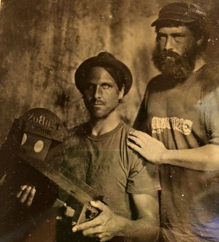 Recovered photo of Ben and Pete and their first PinBox 3000